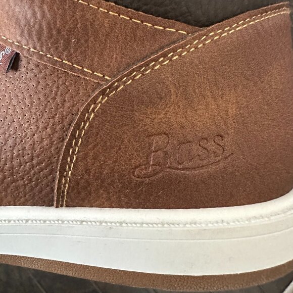 G.H.Bass Tan Brown Leather Chukka Boots 713629BRTN Men's 10 - Picture 10 of 14